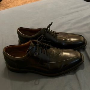 Black Rockport Mens Size 10 dress shoes